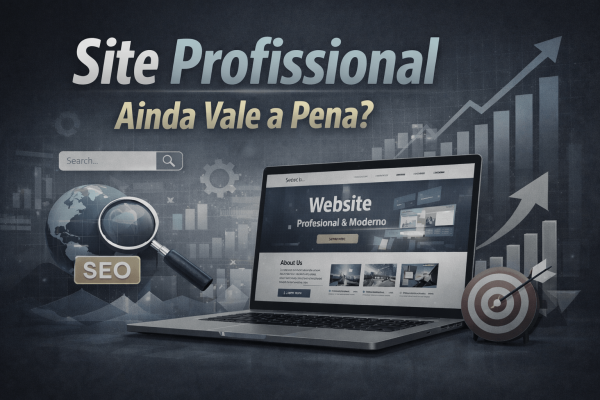 site profissional ainda vale a pena em 2026