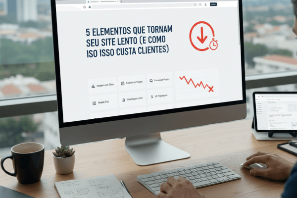5 Elementos que tornam seu site lento (e como isso está custando clientes)