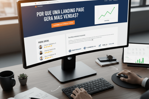 Por que uma Landing Page focada em conversão vale mais que um site completo?